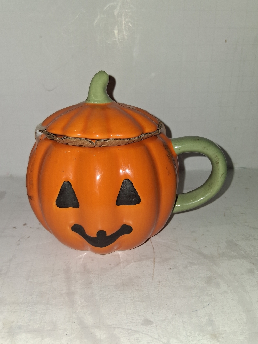 Jack-o-Lantern Mini Figural Mug with Lid - Hyde and EEK! Boutique 9.5 fl oz New
